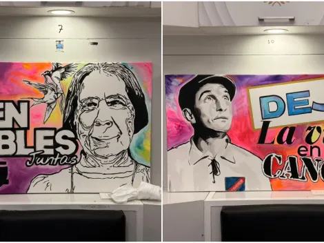 Hermoso: Colo Colo renueva el camarín femenino con obras de arte