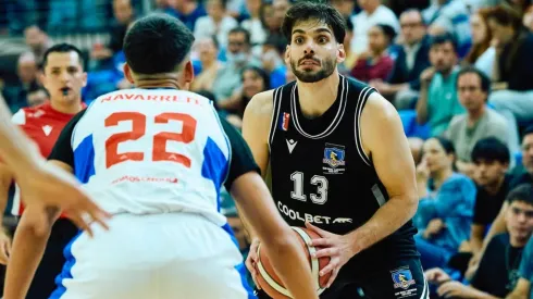 Colo Colo Básquetbol vs Universidad Católica por las semifinales de la Conferencia Centro de la Liga Nacional.