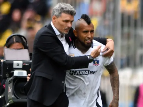 Fernando Ortiz le raya la cancha a Arturo Vidal por su titularidad en Colo Colo