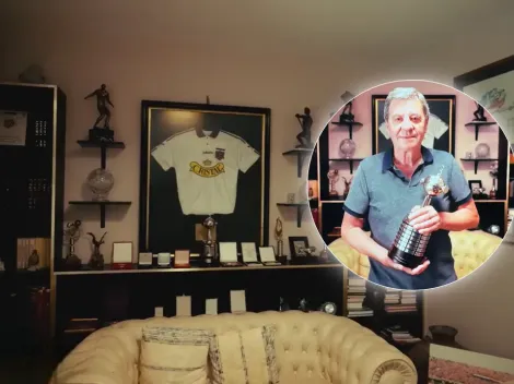 Jozic y un impresionante museo de Colo Colo que atesora en Croacia