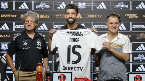 Amor revela conversación con dirigentes y DT de Colo Colo por su futuro.