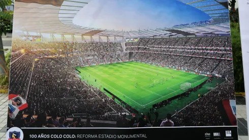 Colo Colo quiere un estadio para 60 mil personas.