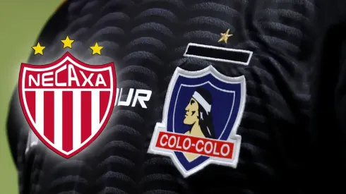 Colo Colo usó una camiseta del Necaxa.