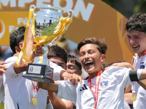 Con gol del hijo de Correa: Colo Colo grita campeón en la Sub 14