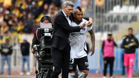 Le preguntaron a Arturo Vidal sobre Fernando Ortiz.