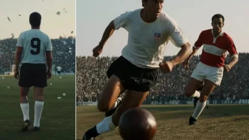 Gracias a la IA, y varias de sus herramientas, es posible recordar el primer gol de Carlos Caszely con la camiseta de Colo Colo.