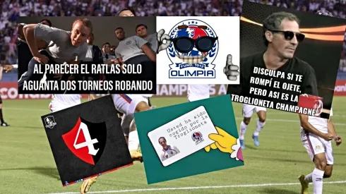 Los memes destrozaron a Atlas tras ser goleado por Olimpia en Honduras