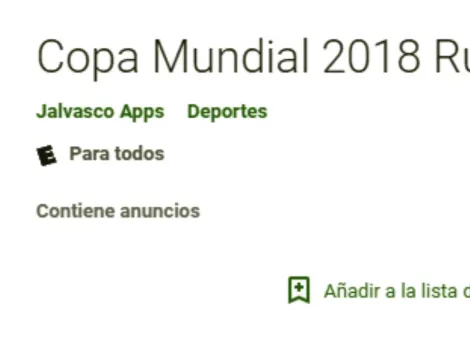 Una App imperdible para el Mundial Rusia 2018