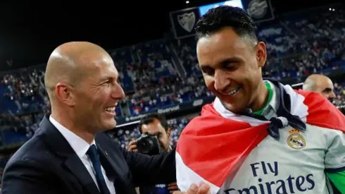 Keylor da muestras de afecto a través de Instagram después de la renuncia de Zidane al Real Madrid