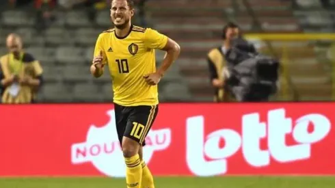 Hazard salió del campo a los 70 minutos con notables muestras de dolor en una de sus piernas