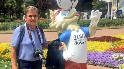 Jorge Luis Pinto se encuentra en Rusia como analista para radio y televisión de Colombia