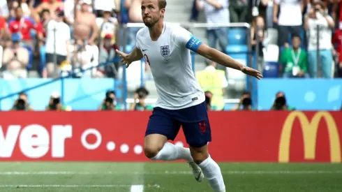 Harry Kane con sus tres goles lideró la ofensiva inglesa en Nizhny Novgorod