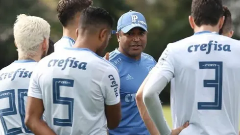 El "Verdao" llegó el viernes a Panamá y entrenó la mañana del sábado antes de su partido