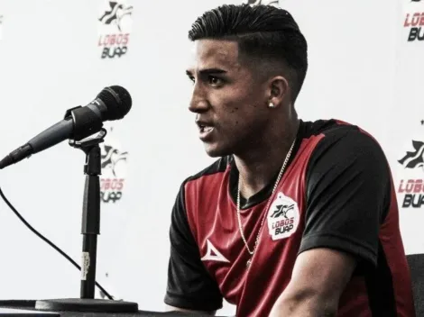 Michaell Chirinos debutó en amistoso con Lobos BUAP