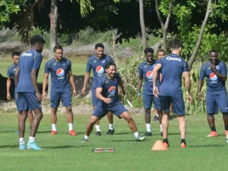 Brayan Velásquez apareció en prácticas de Motagua