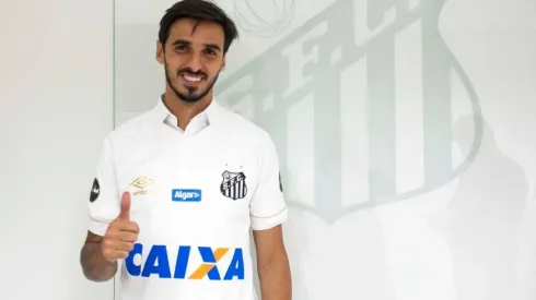 Ruiz regresó a Vila Belmiro cuatro años después para unirse al Santos