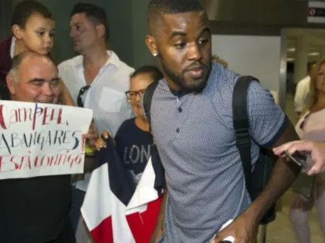 Joel Campbell se descargó con seguidor que lo criticó