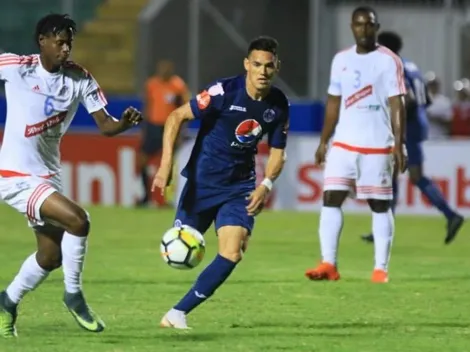 Lujo de gol marcó Javon East para preocupar a Motagua