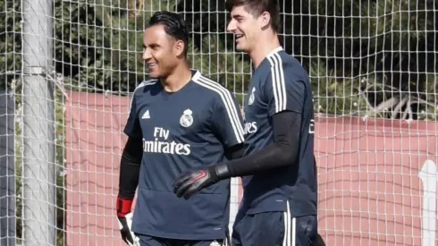 Navas y Courtois se rotarían el arco merengue con Kiko Casilla como escolta