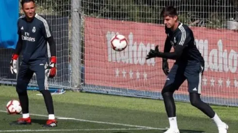 El portero costarricense renovó su contrato en agosto con el Madrid hasta 2022