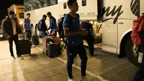 Los salvadoreños llegaron la madrugada del lunes a Estados Unidos