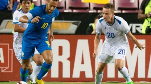 Neymar inauguró el marcador en el comienzo del partido en Washington