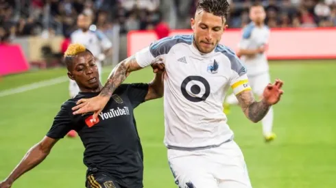 Calvo fue pieza fundamental en defensiva para el empate en Salt Lake City
