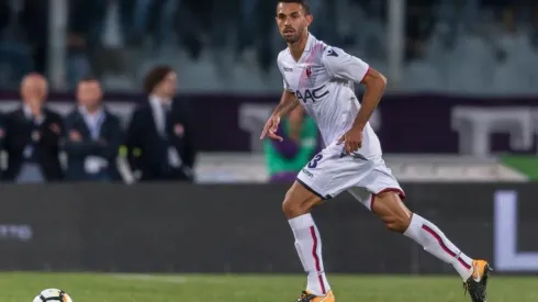 González fue pieza clave defensiva de los rossoblú en la primera parte