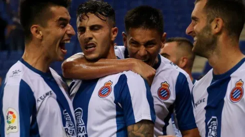 Duarte festejó con su compañero en zaga: Mario Hermoso, la anotación