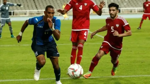 La afición catracha pudo ver la parte interesante del partido y el gol de la H