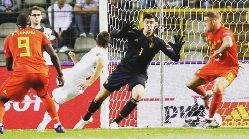 El belga fue duramente criticado por la prensa madrileña tras su desempeño ante Suiza