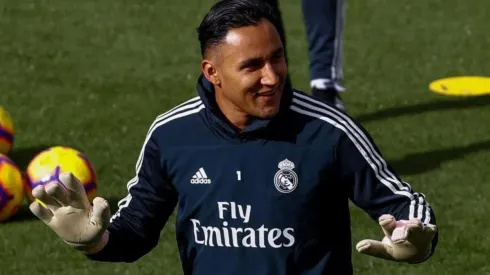 Keylor Navas entregó su titularidad por completo con el técnico Santiago Solari