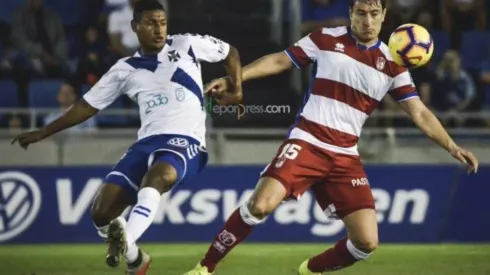 El volante catracho fue pieza clave en el esquema tinerfeño para el empate