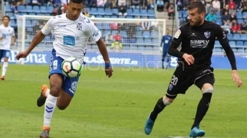 El volante catracho espera ayudar con su venta a mejorar las finanzas del Tenerife