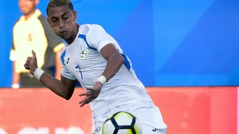 Carlos Chavarría, autor del único gol de Nicaragua en la Copa Oro (Foto: Getty).