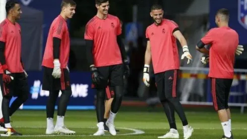 Luca Zidane regresaría a la plantilla principal para escoltar a Navas y a Courtois