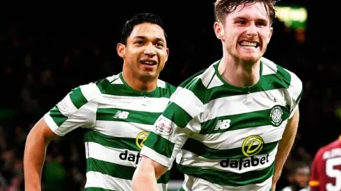 Izaguirre fue titular este sábado en la victoria 3-0 sobre Airdrieonians en la Copa de Escocia