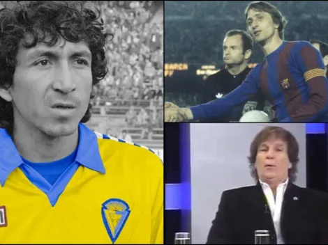 ¡Imperdible! Anécdota del Mágico con Johan Cruyff y el Bambino Veira