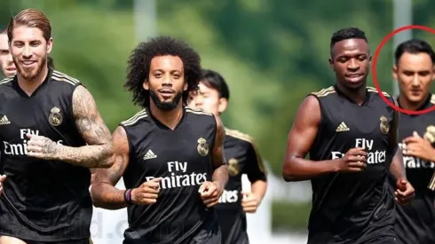 Entrenamiento del Real Madrid