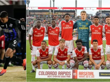 ¡Hondureño hace su debut contra el Arsenal de Inglaterra!