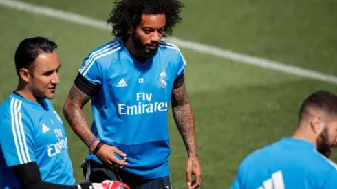 Entrenamiento de Real Madrid