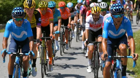 Nairo Quintana y Andrey Amador