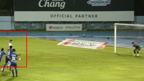 Nelson Bonilla es líder de goleo en Tailandia