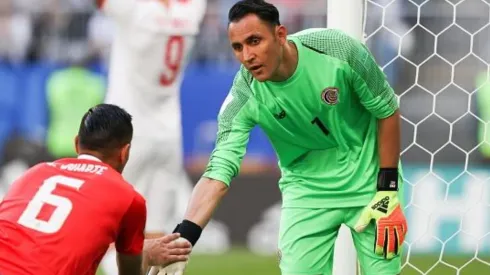 Keylor Navas y Óscar Duarte