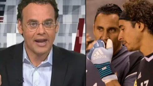 ¡Se calentó el partido! David Faitelson dio su opinión sobre el debate "Keylor vs Ochoa"