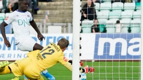 Mayron George debutó con gol en Noruega