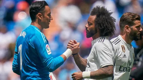 Marcelo conmueve al madridismo con su despedida a Keylor Navas