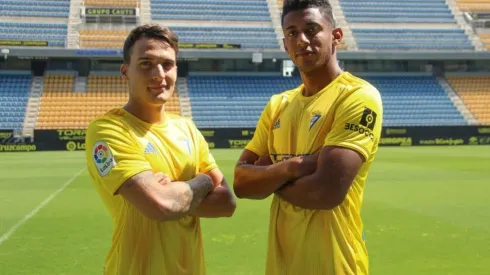 Anthony Lozano oficialmente presentado en el Cádiz