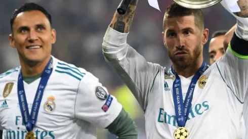 Keylor Navas y Sergio Ramos