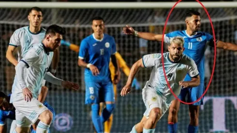 Lionel Messi y Juan Barrera